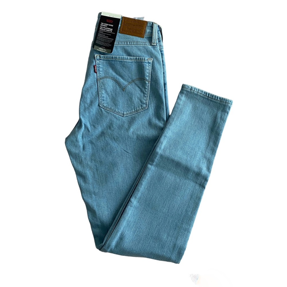 Levis 721 High Rise Skinny Jeans